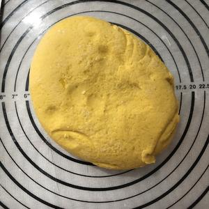 一次发酵的南瓜玉米面馒头和烙饼的做法 步骤3
