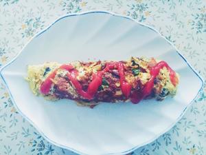 放什么都好吃的蛋卷 omelette的做法 步骤6