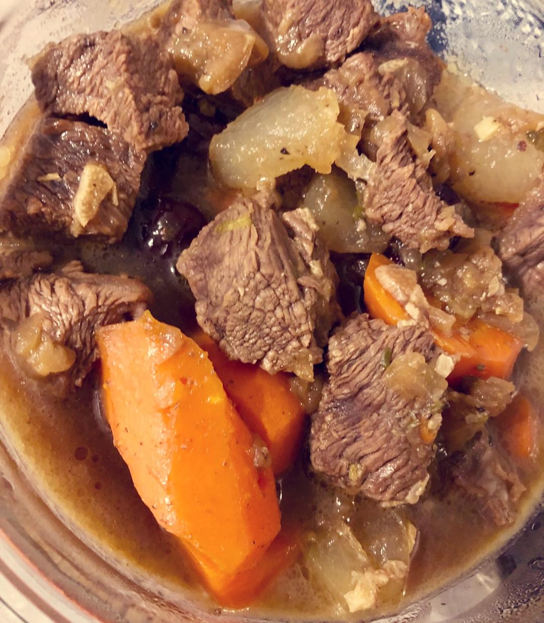韩国料理——炖牛肉(갈비찜)