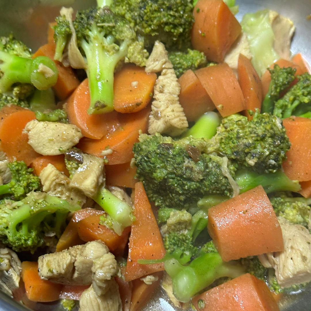 西蓝花炒鸡胸肉