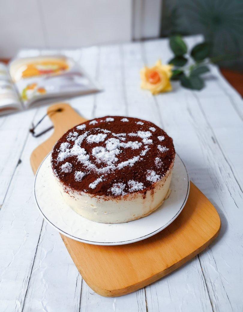 提拉米苏6寸（熟蛋黄版，超详细步骤）