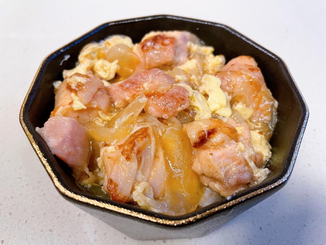 （减肥餐）鸡胸肉亲子丼的做法