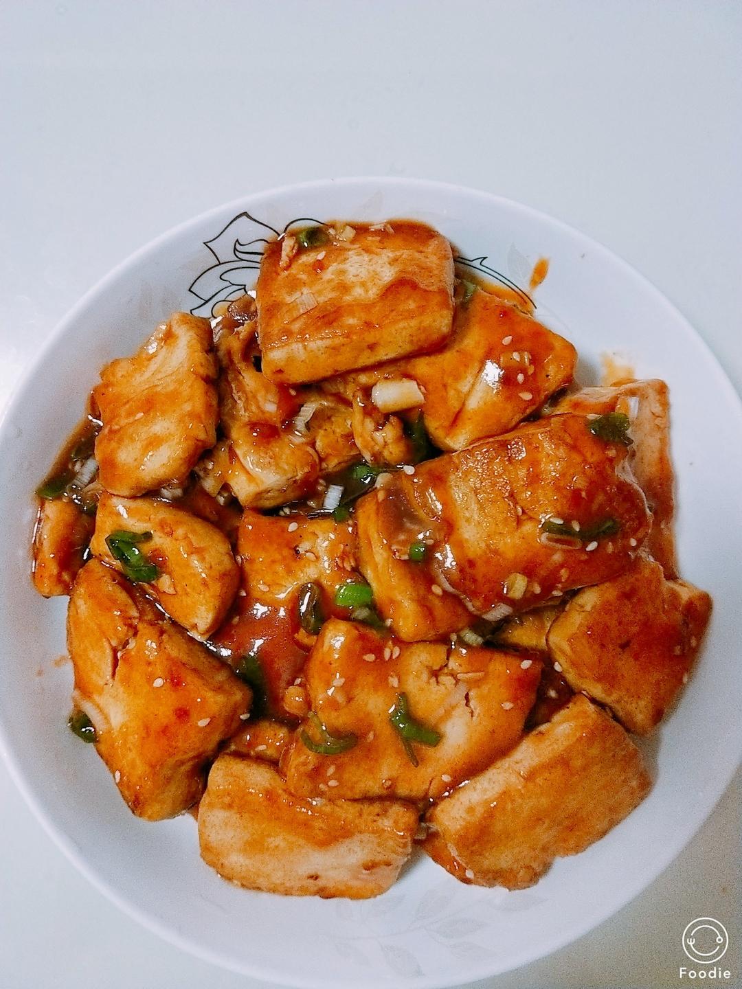 糖醋脆皮豆腐