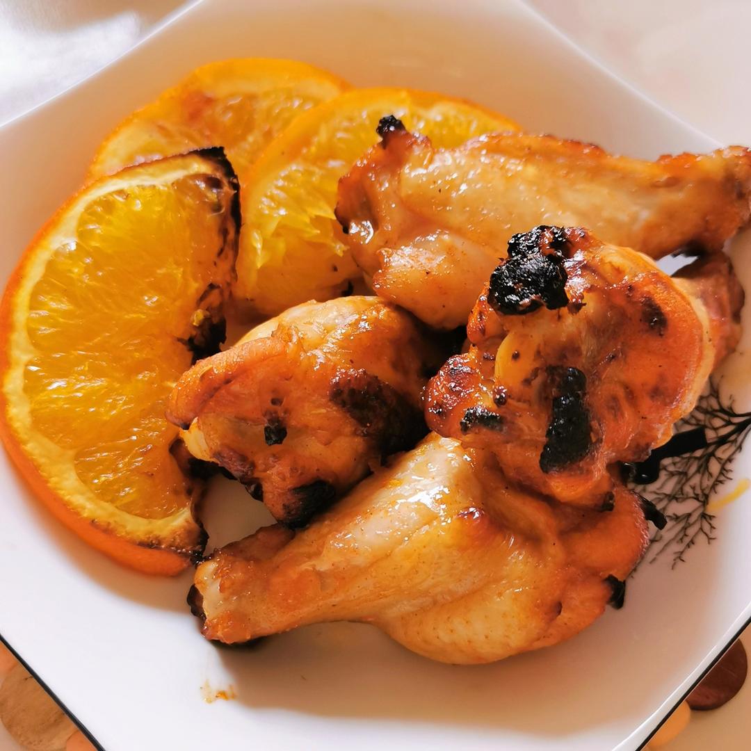 空气炸锅橙香小鸡腿