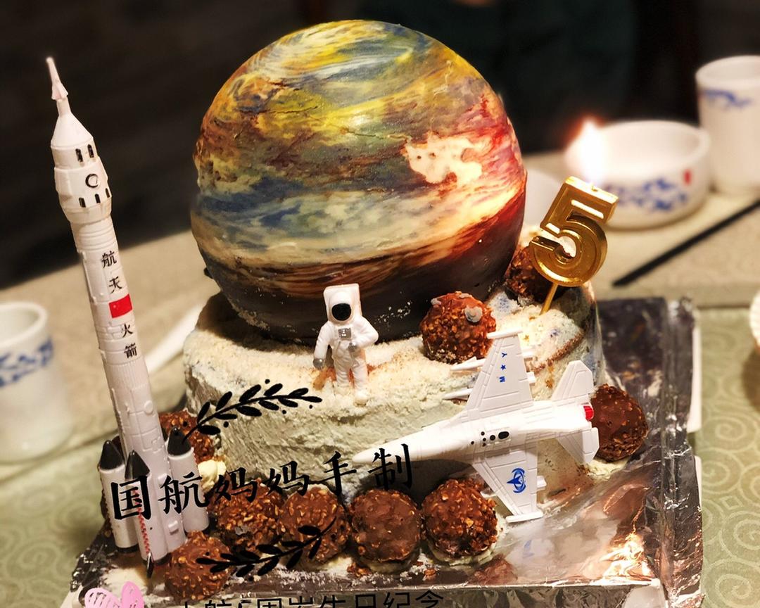 星球蛋糕的做法