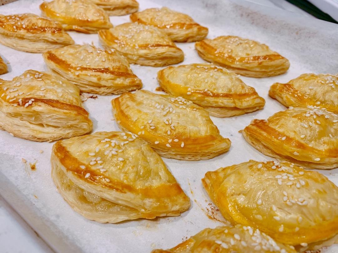 幸厚子做的蛋挞皮版榴莲酥