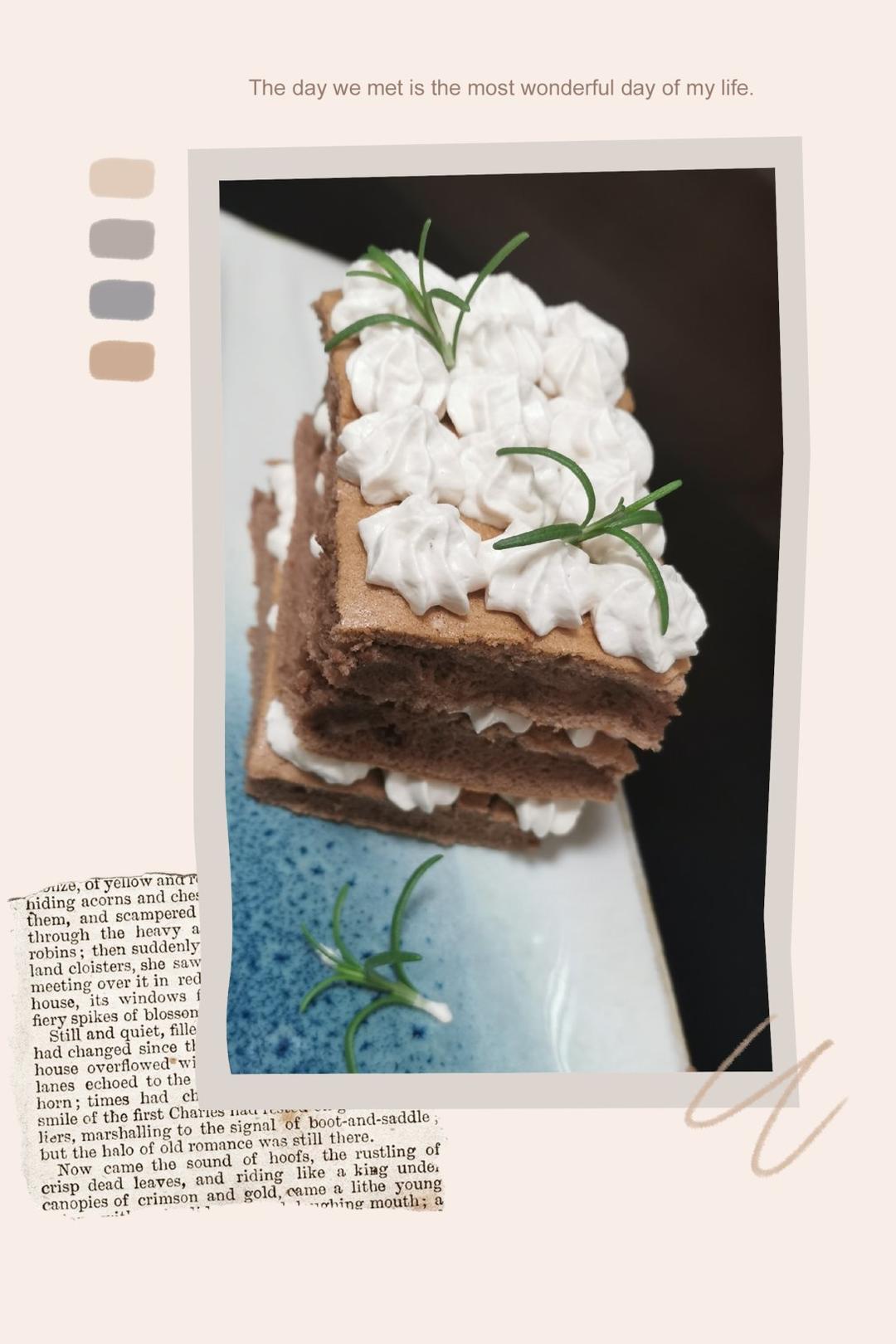 摩卡奶油蛋糕🍰秒杀蛋糕店