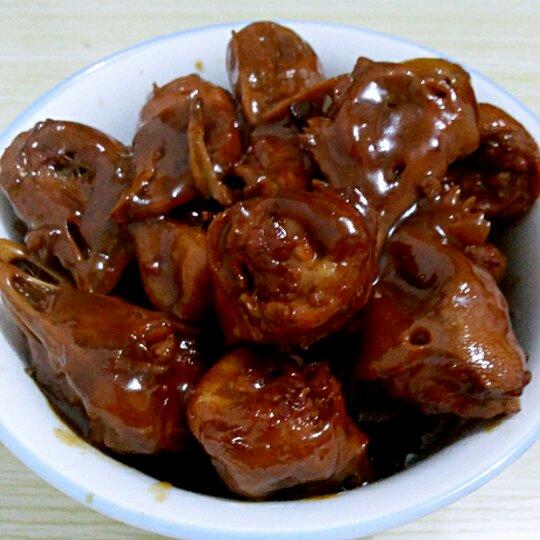 因为懒所以简单做的酱鸡头