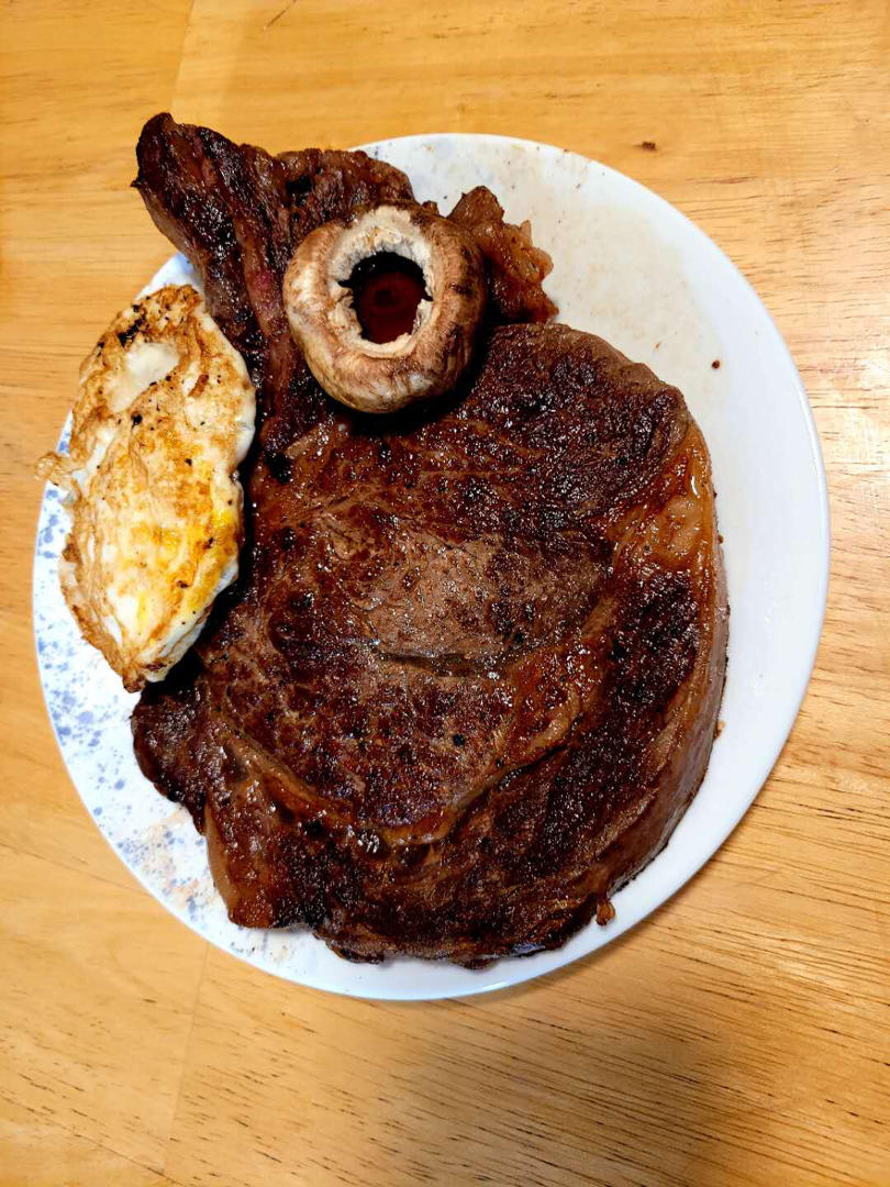 这么做厚切西冷牛排，不香吗