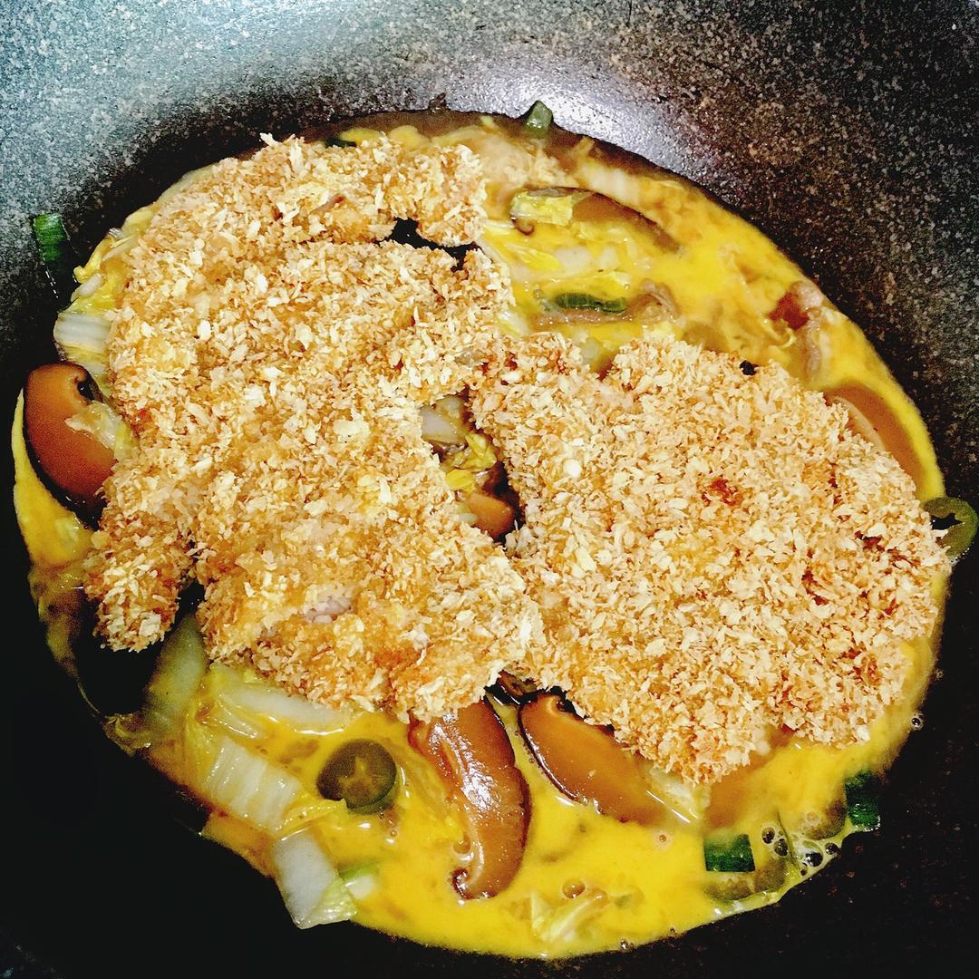 新手上路#日式猪排盖饭#