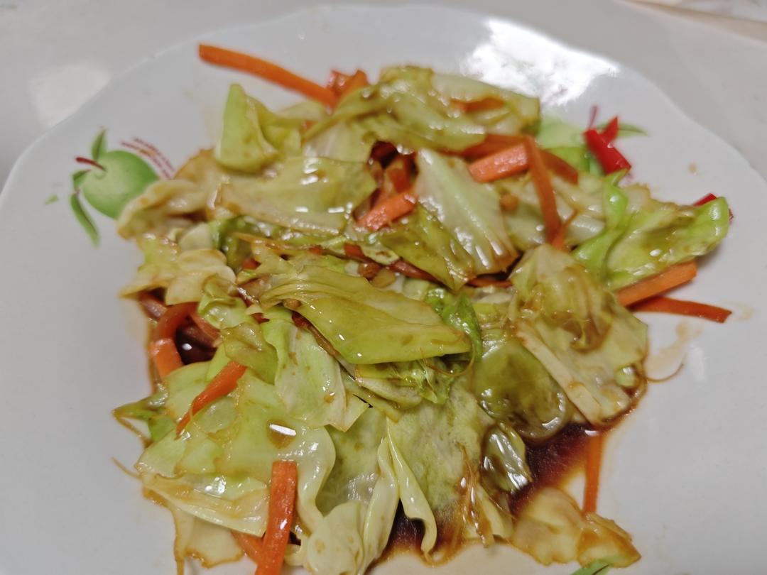 ❗拿肉都不换的手撕包菜，5分钟快手家常菜🔥