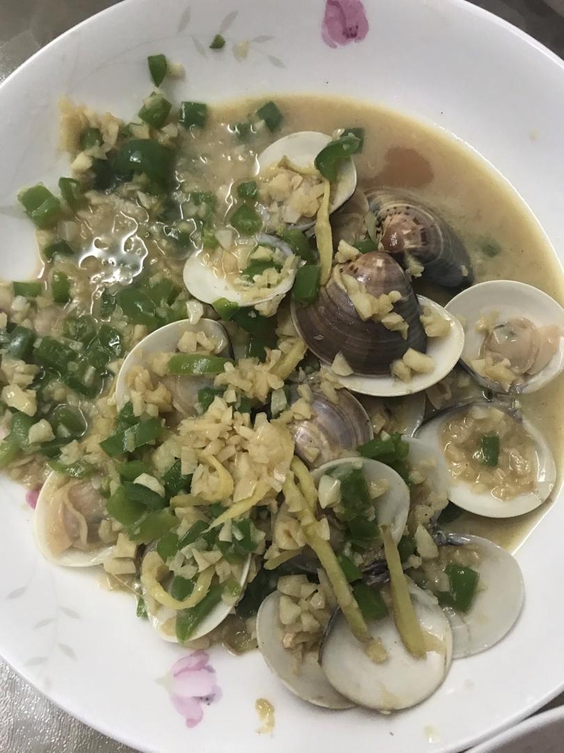 鲜掉眉毛的（爆炒文蛤）