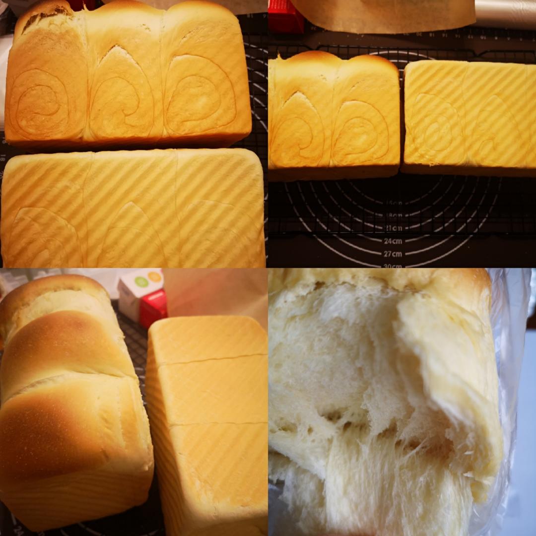 纯奶手撕吐司的做法 步骤1