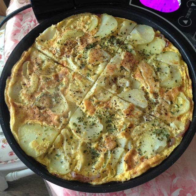 西班牙土豆煎蛋饼