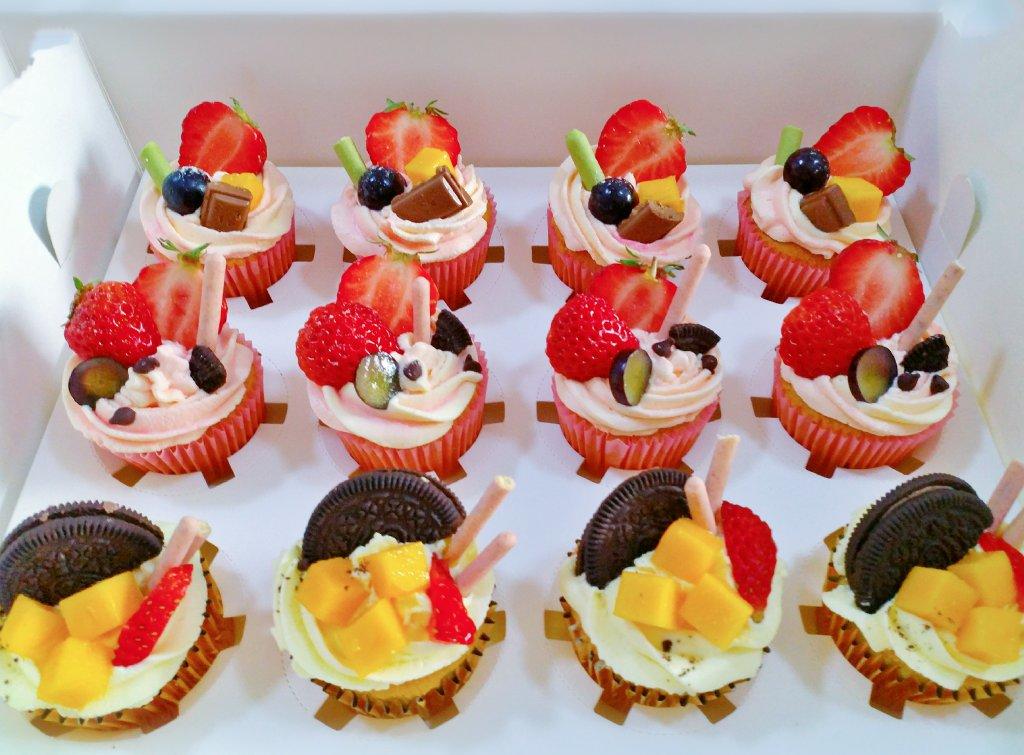 戚风小纸杯蛋糕