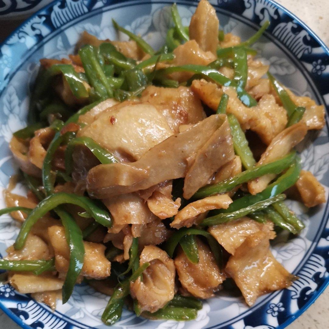 米饭杀手系列之青椒炒面筋