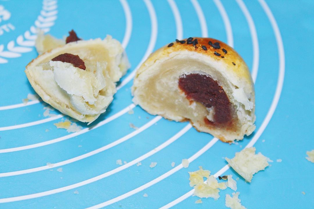 不用揉出膜、不用醒面就能酥掉渣的中式酥皮点心