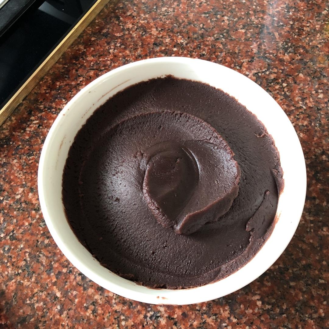 超细腻蛋黄酥豆沙馅