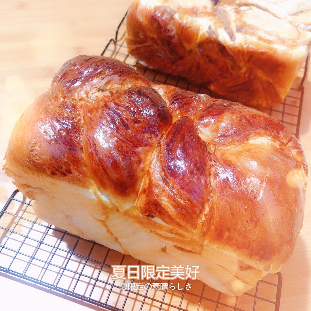 双重拉丝的红糖麻薯吐司