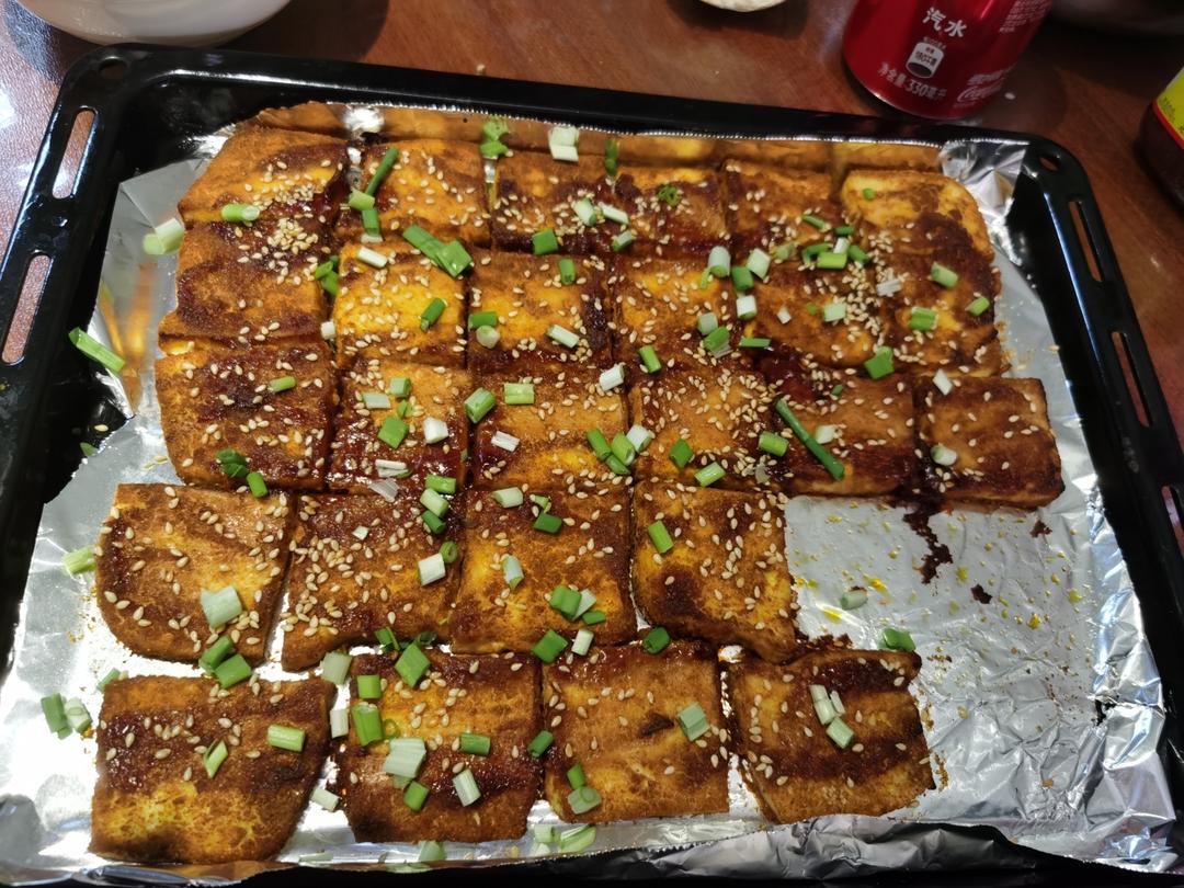 香辣快手烤豆腐