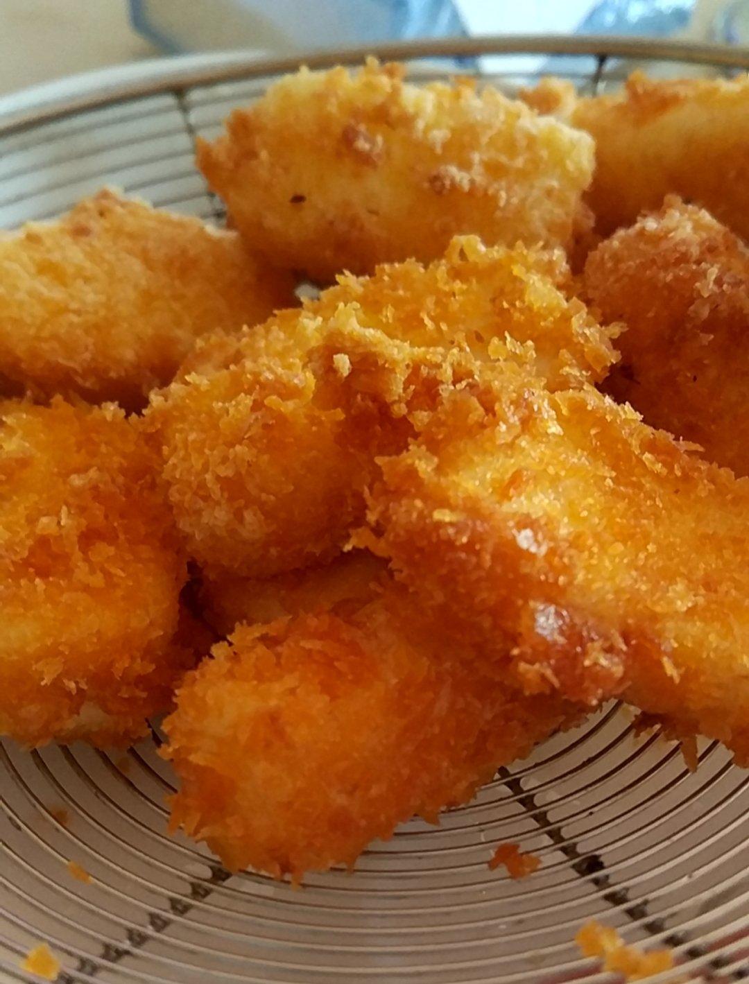 太棒啦！1个方子，做出2道口味一流的甜品！——椰奶小方&炸鲜奶