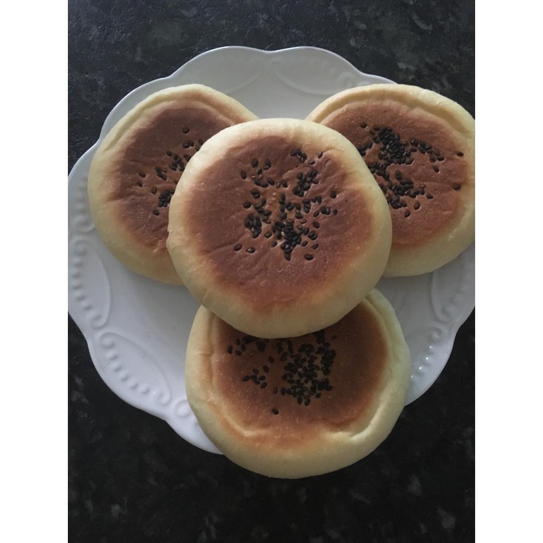日式传统红豆面包（中国红豆大饼子）