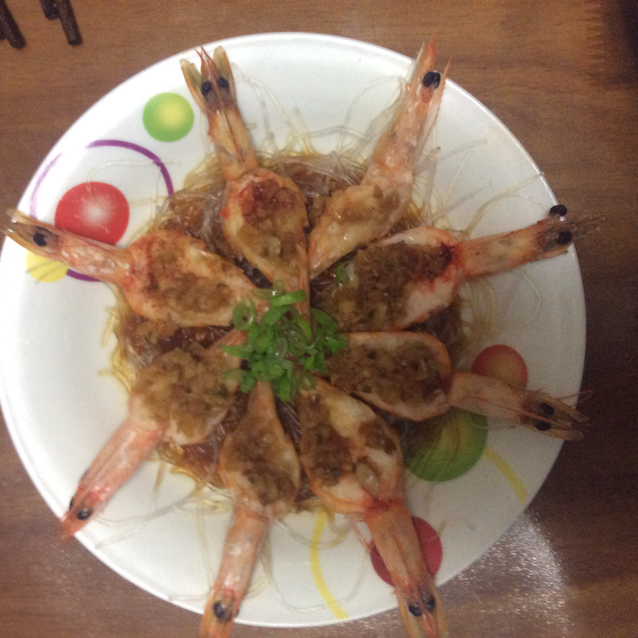 蒜蓉粉丝蒸虾