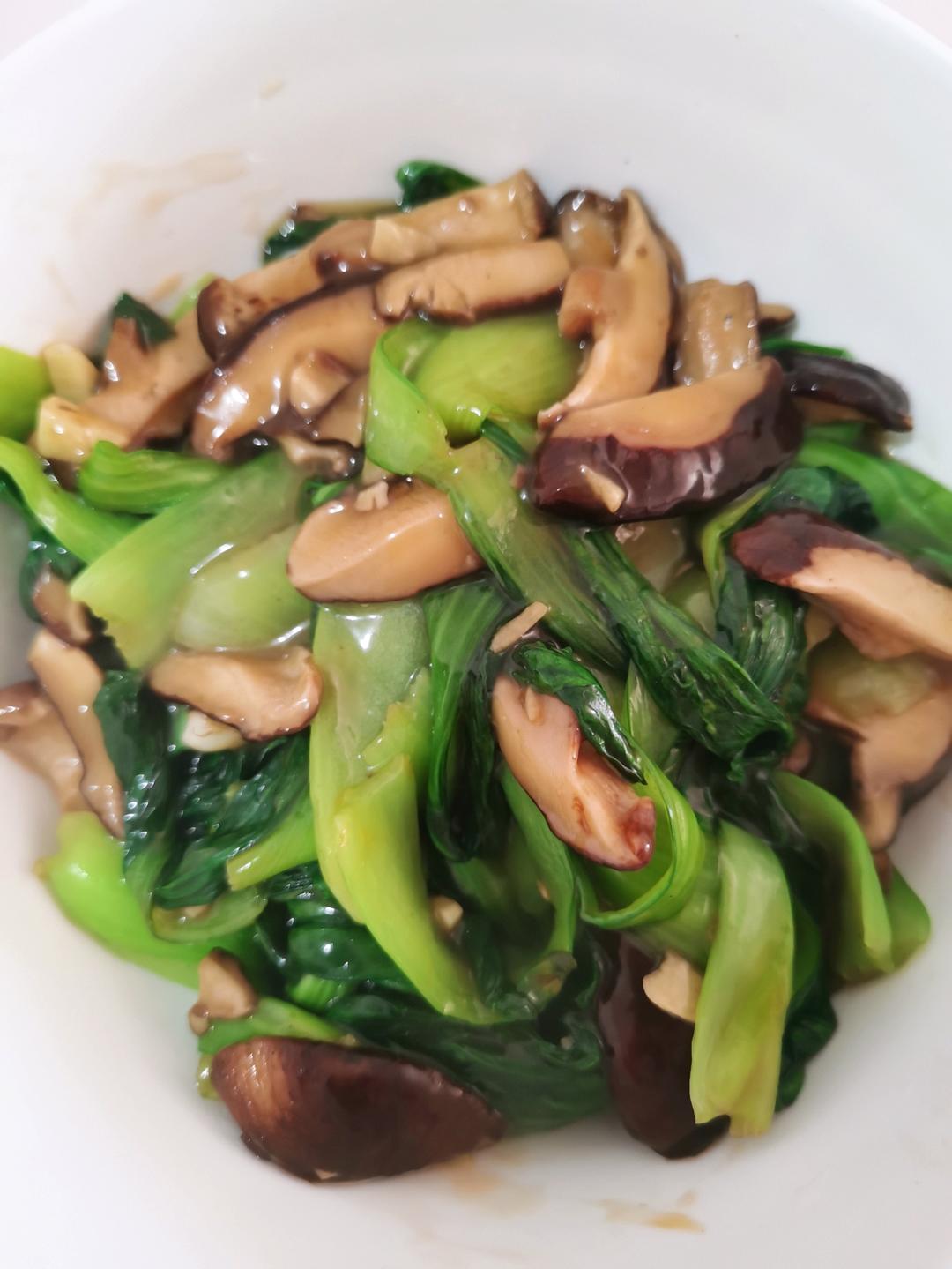 香菇油菜（简单快手）