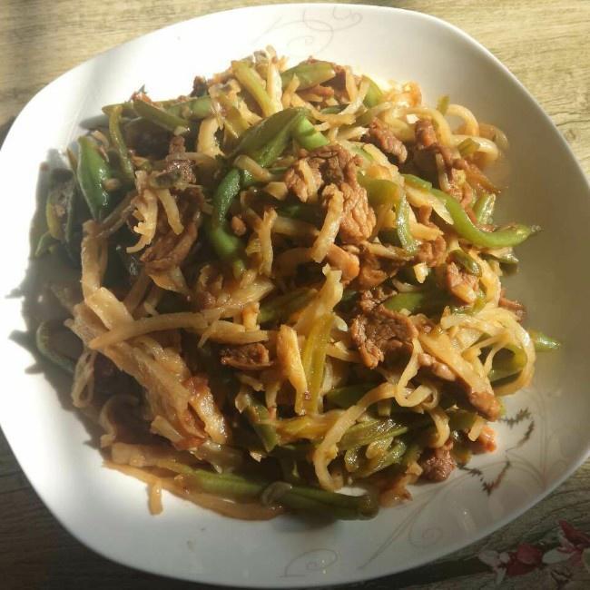 美味炒饼的做法