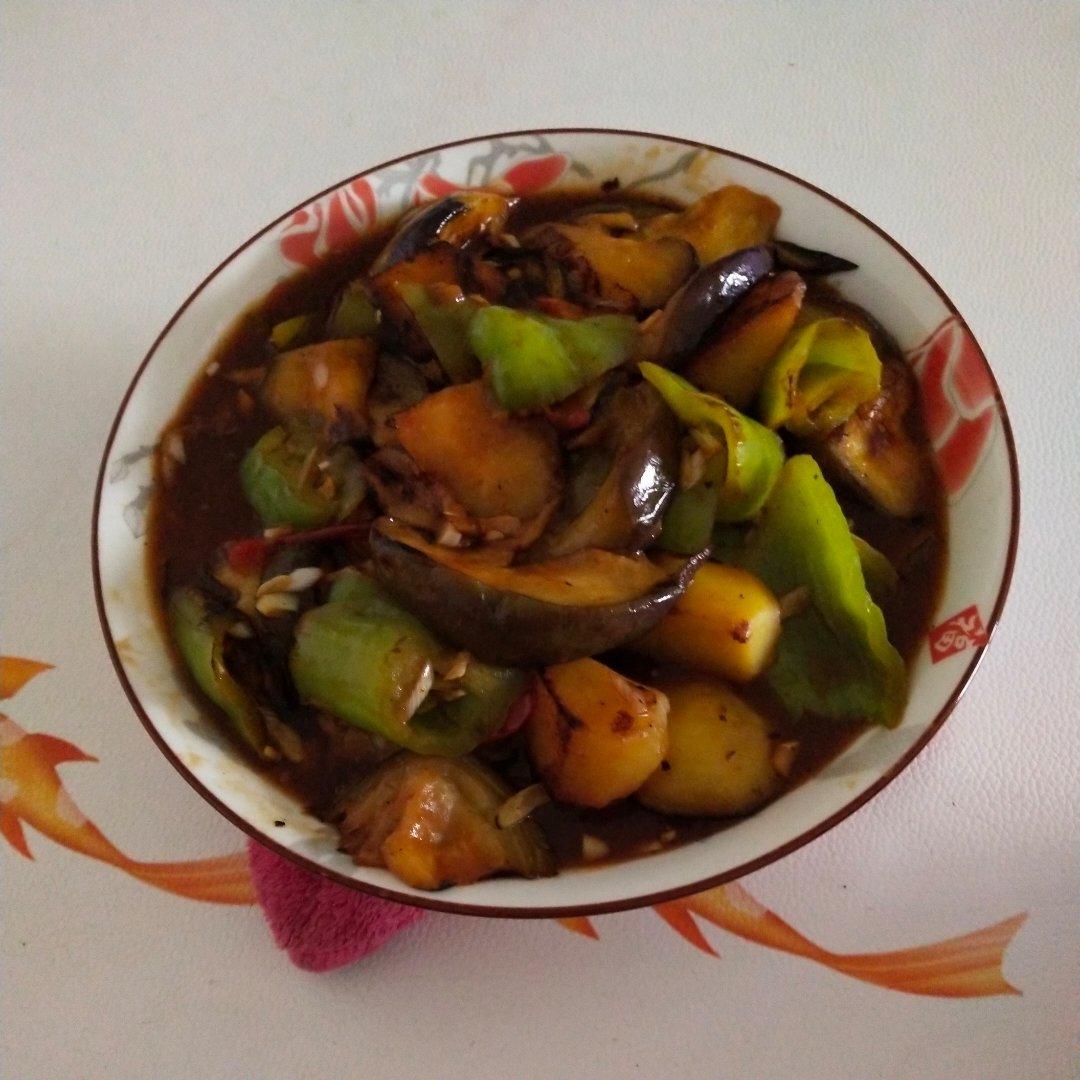 极简少油地三鲜