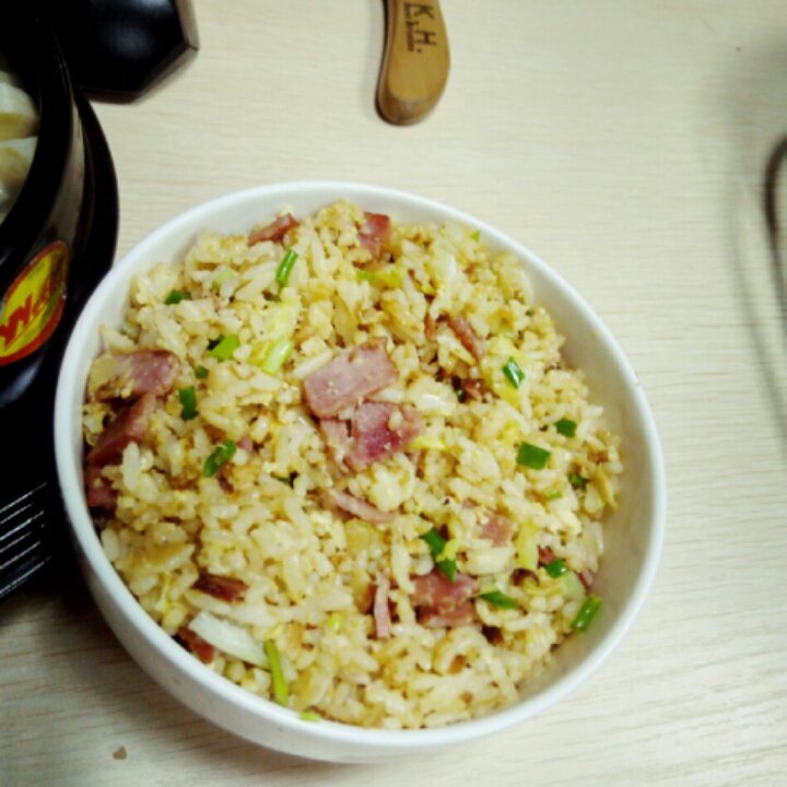 培根炒饭