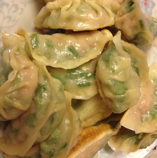 小将呼延庆做的韭菜饺子