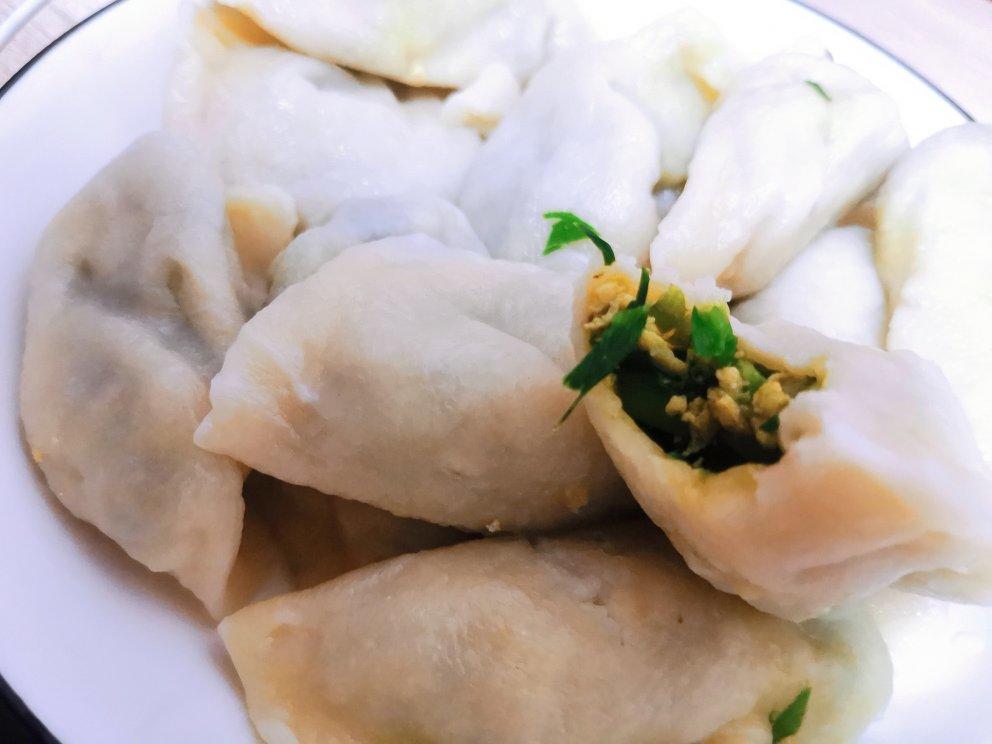 经典的韭菜鸡蛋馅儿饺子 怎么吃都不会腻