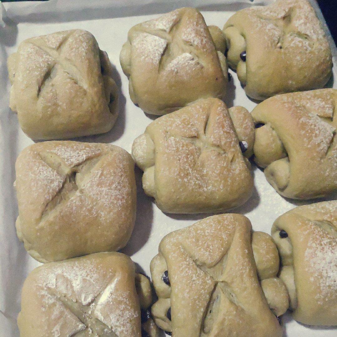 抹茶红豆牛奶卷（超好揉出手套膜的方子）