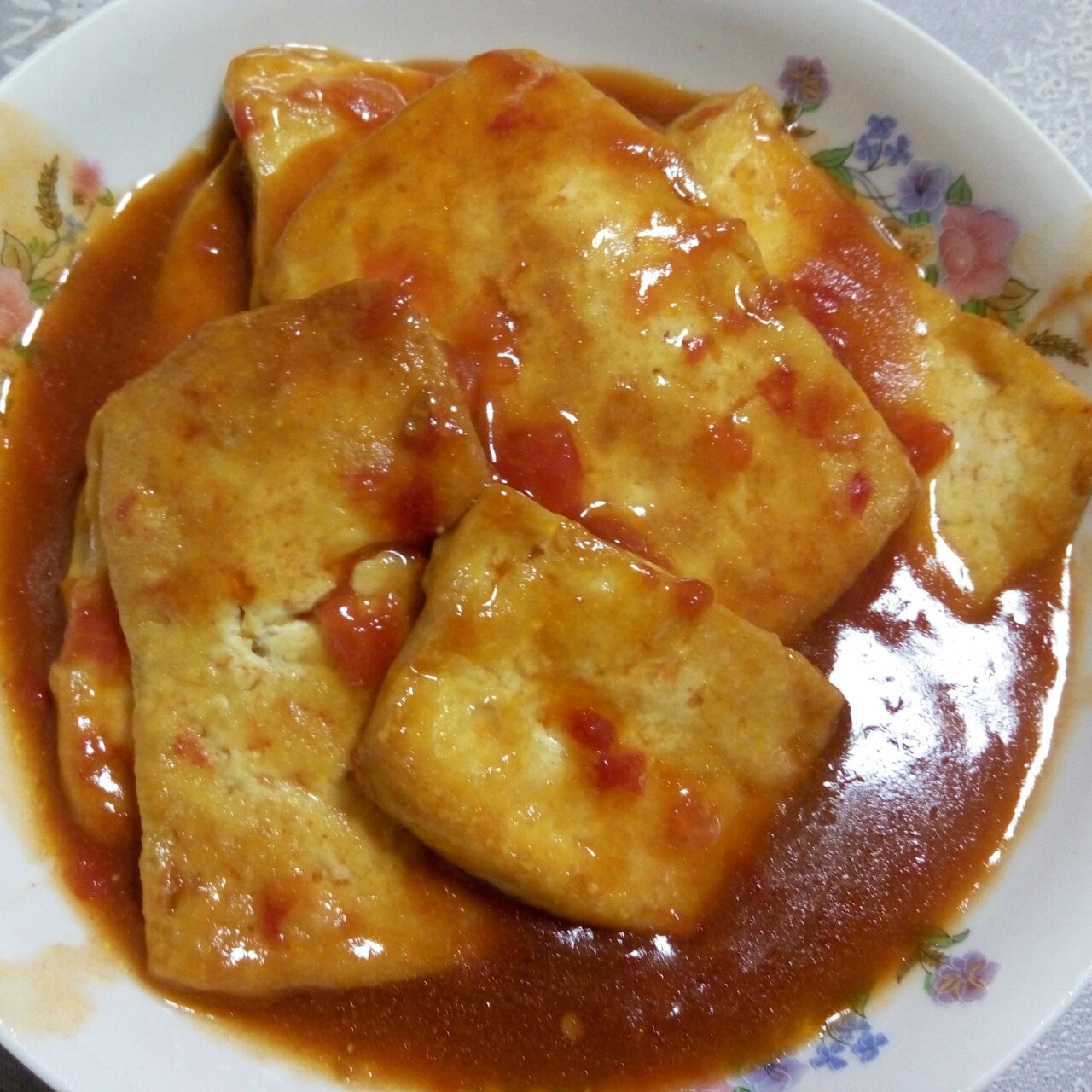糖醋脆皮豆腐