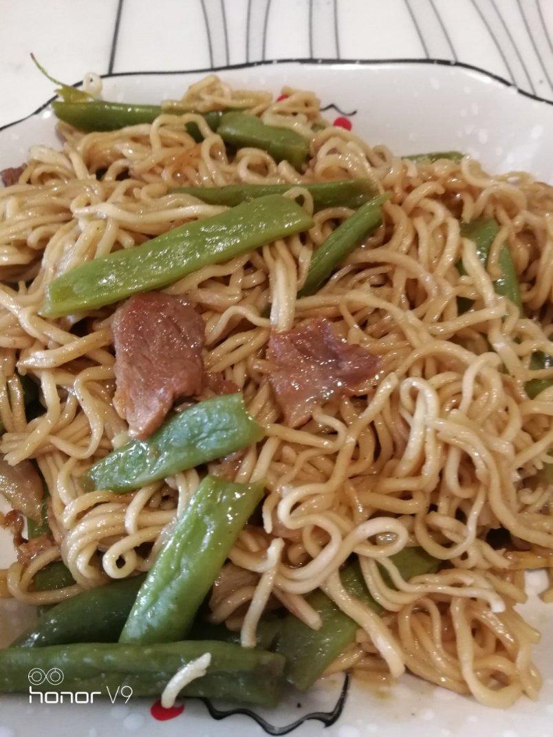 简单好吃的豆角焖面