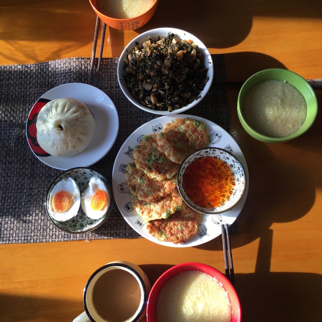 豌豆虾饼