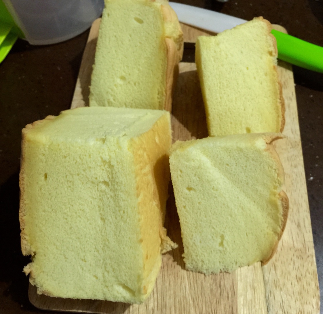 青井老师的焦糖戚风蛋糕