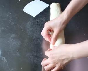 肉松香葱吐司（四种整形手法）的做法 步骤13