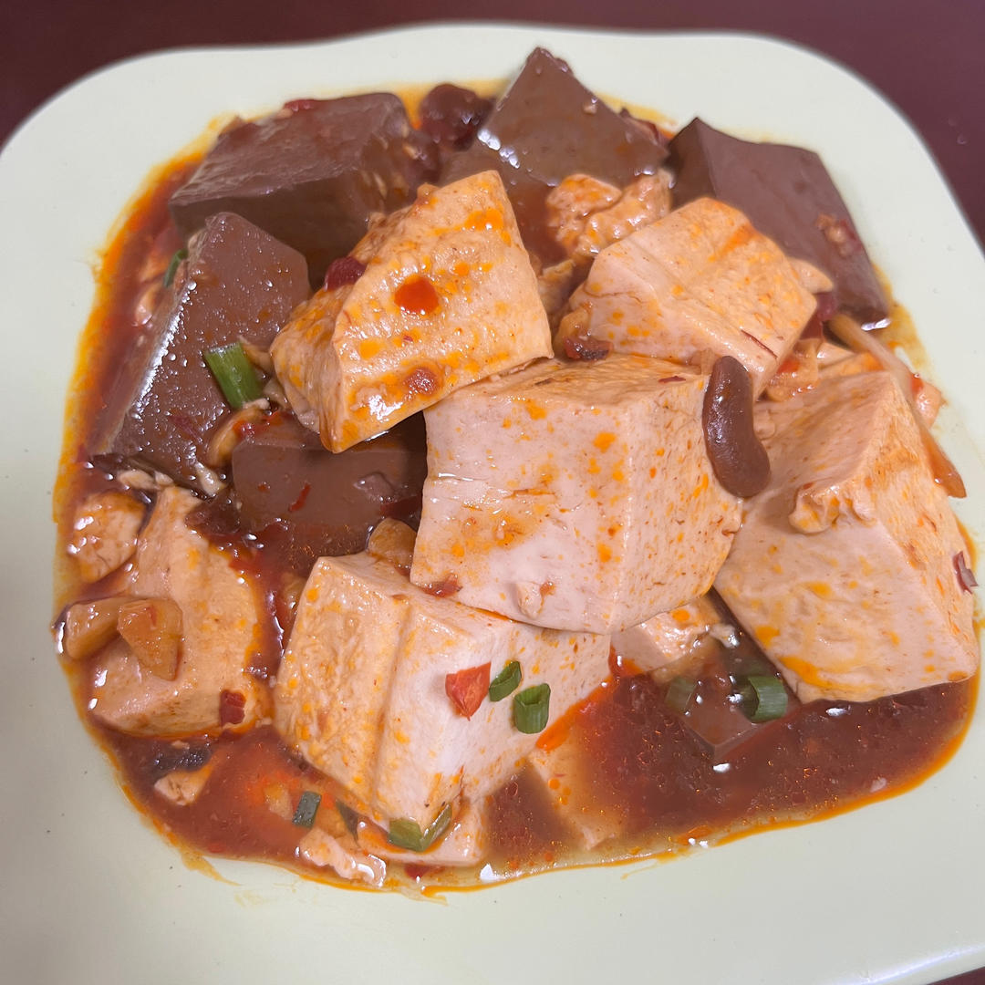 鸭血豆腐