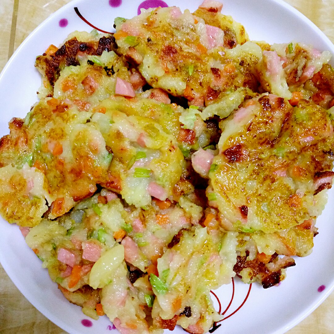 土豆火腿早餐饼