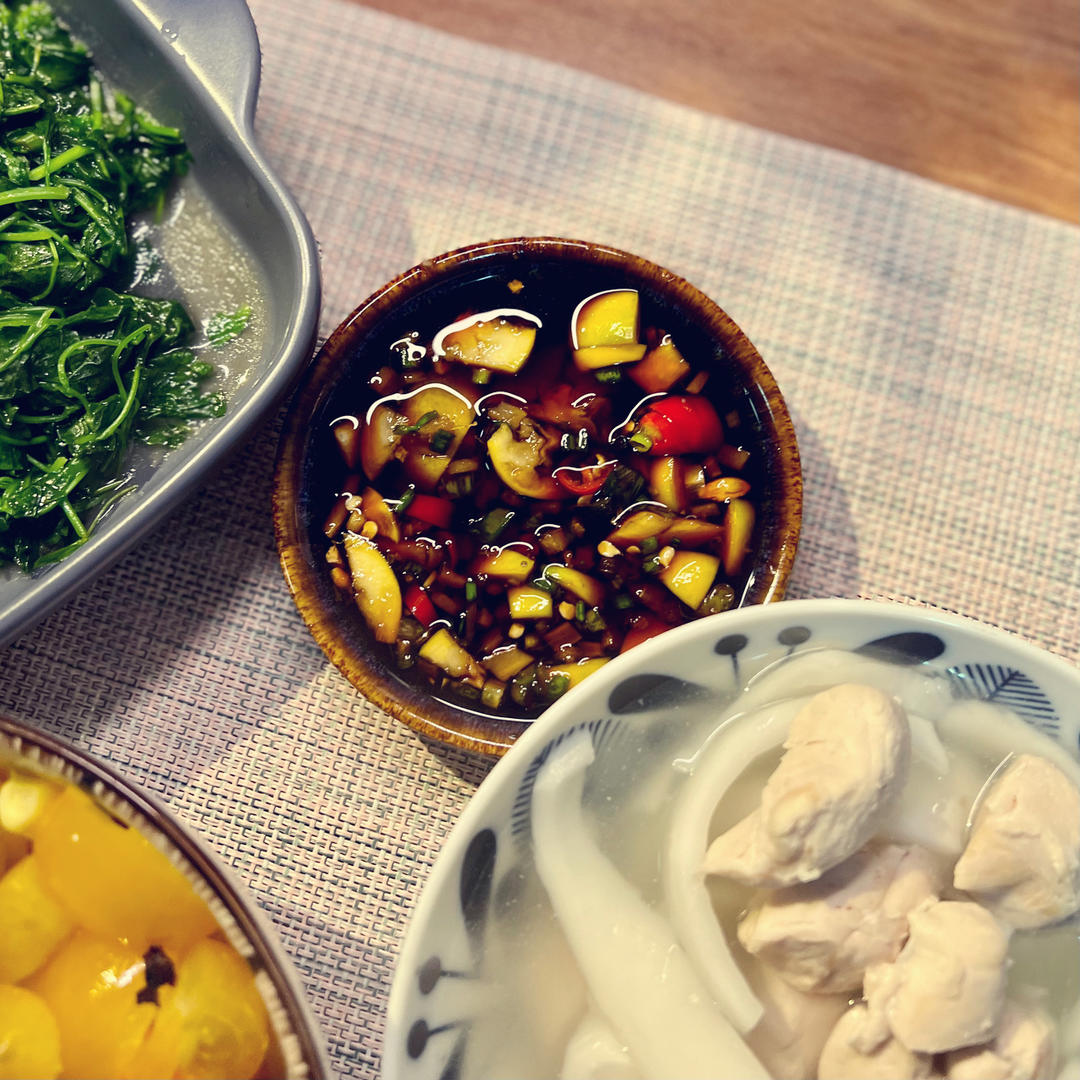 椰子鸡蘸料