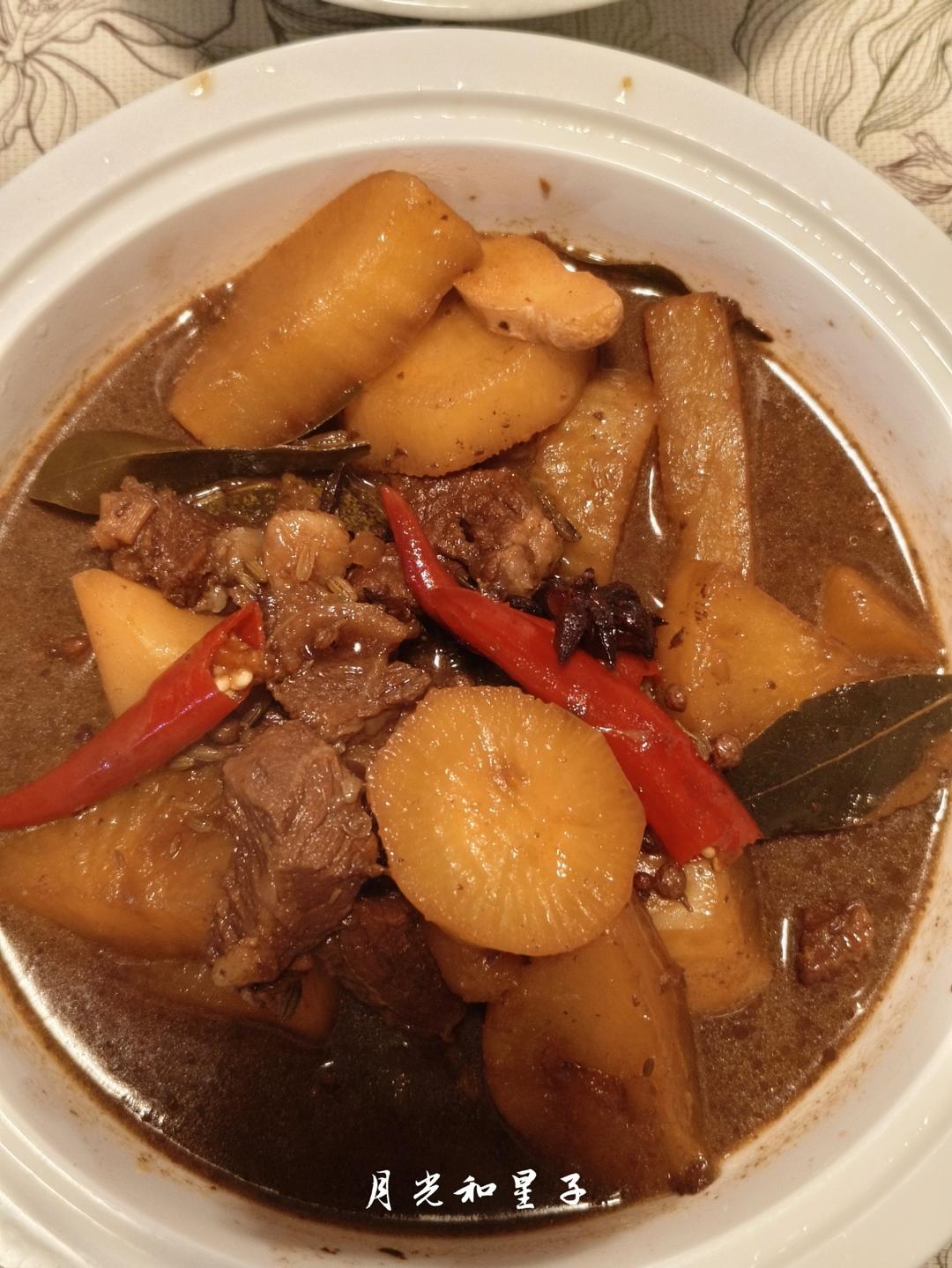 广式萝卜炖牛腩