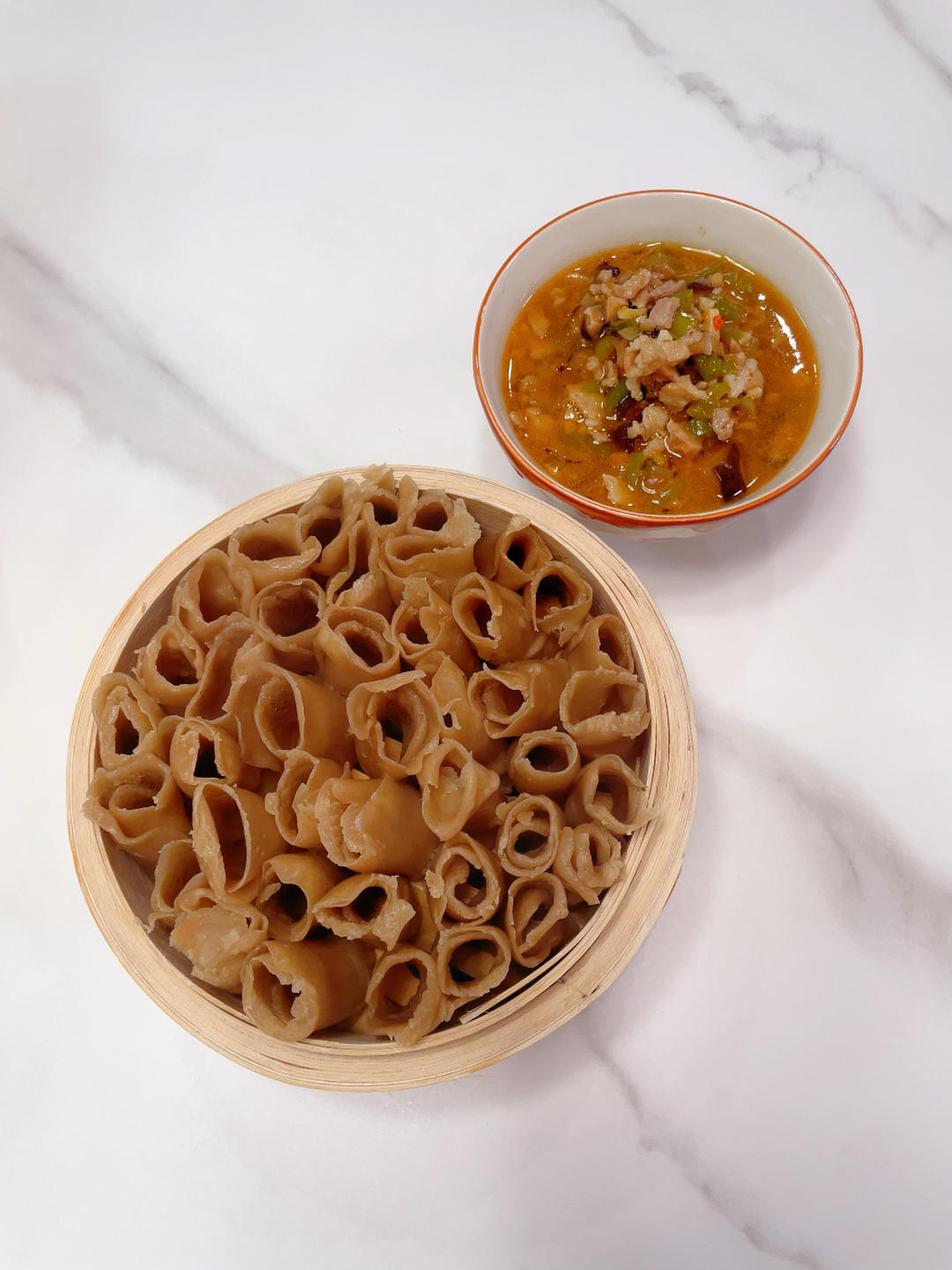 第一次做莜面栲栳老，老公居然说比西贝的还好吃！