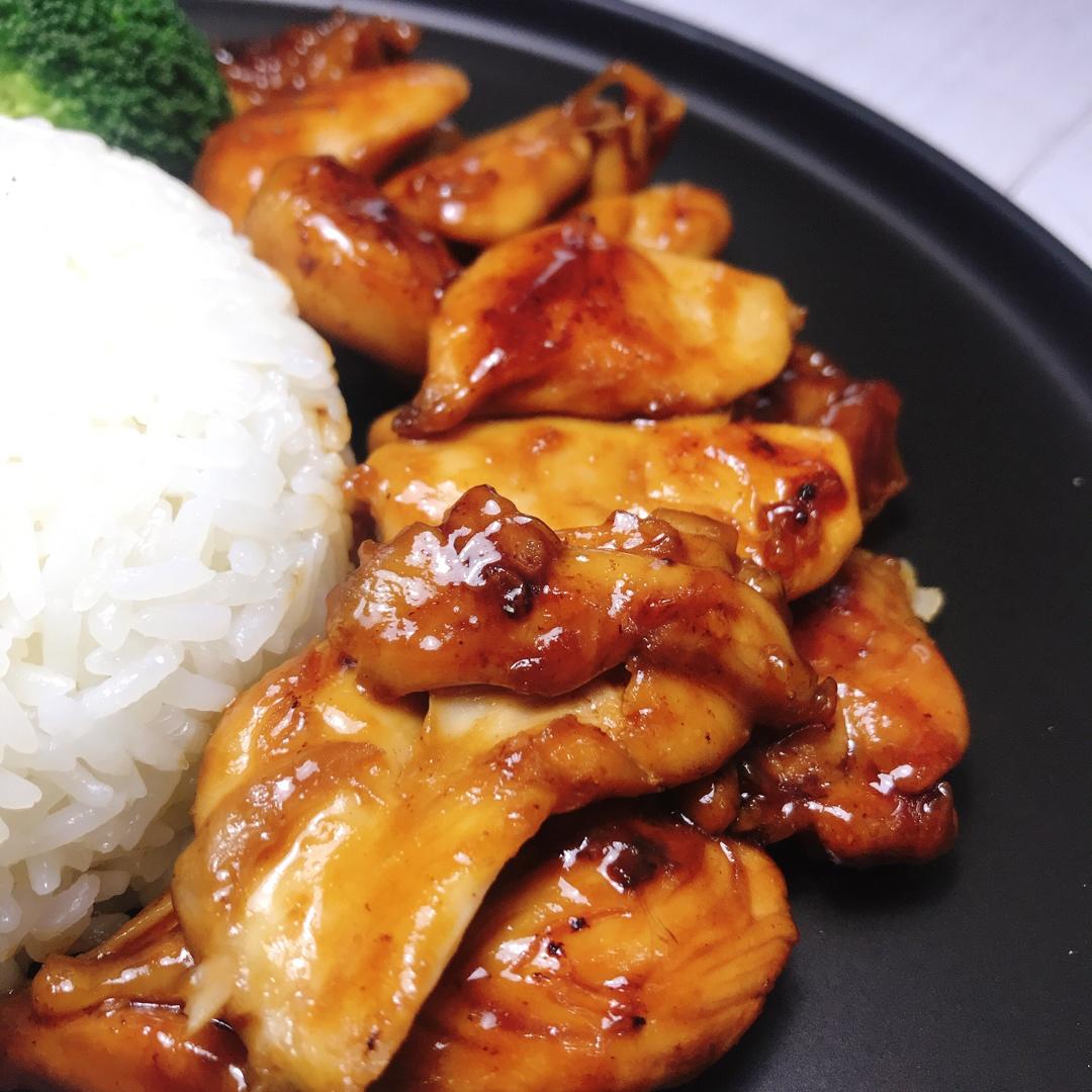 照烧鸡腿饭