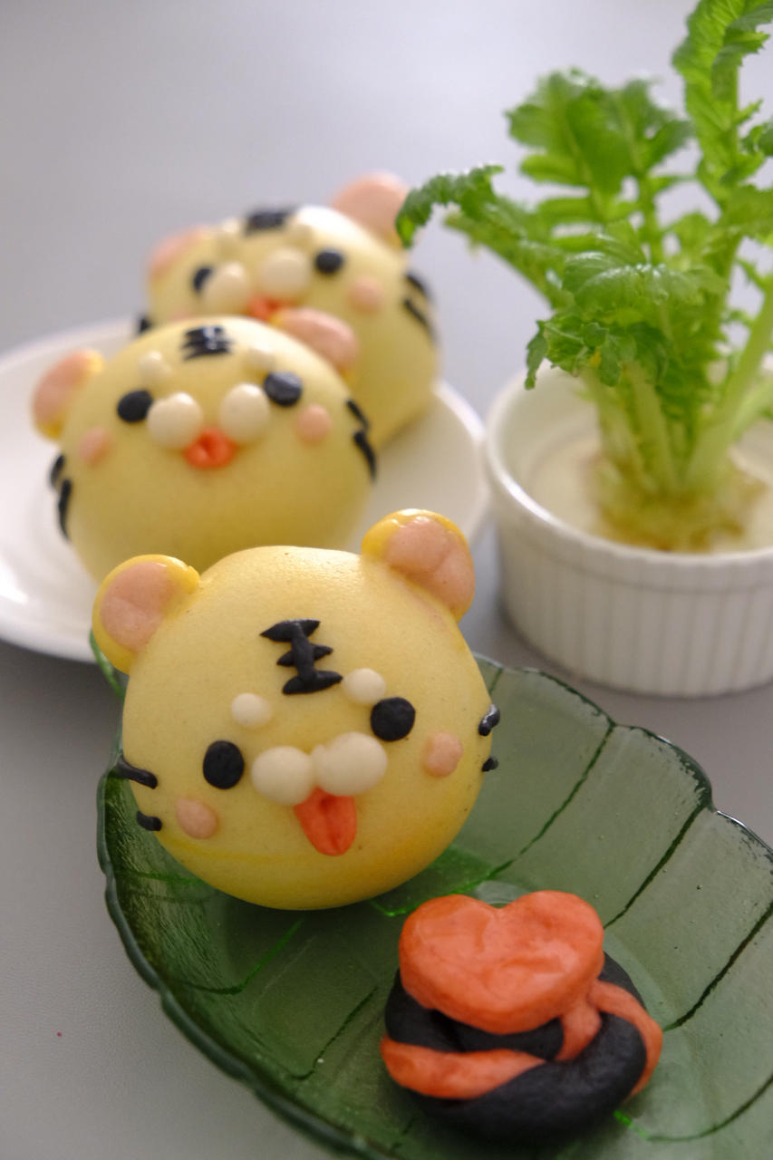 小老虎馒头 I 年夜饭的压轴主食就靠它了