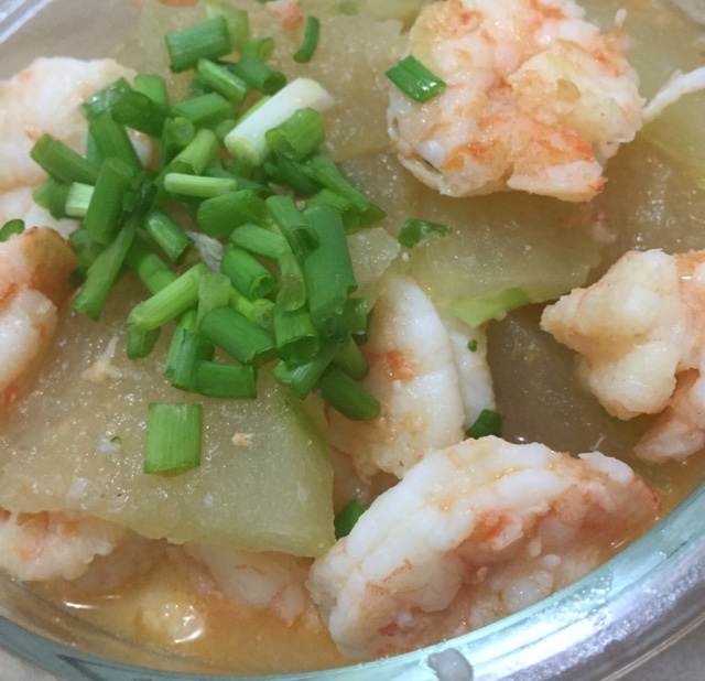 冬瓜炒虾仁