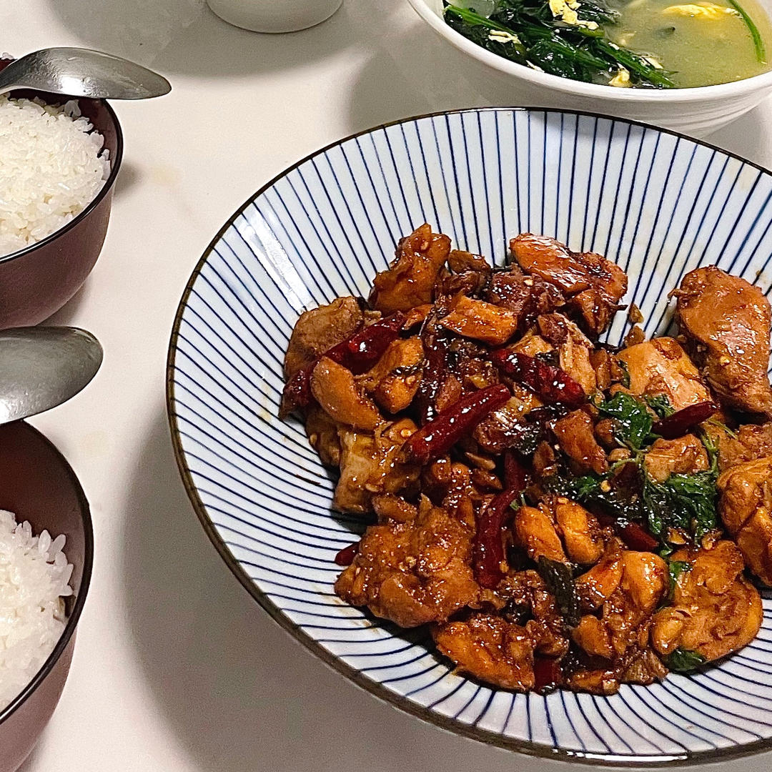 台式三杯鸡