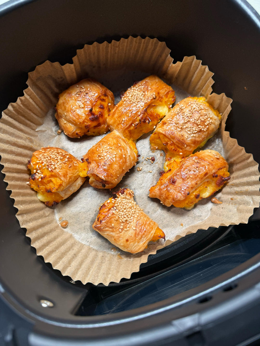 空气炸锅红薯芝士派