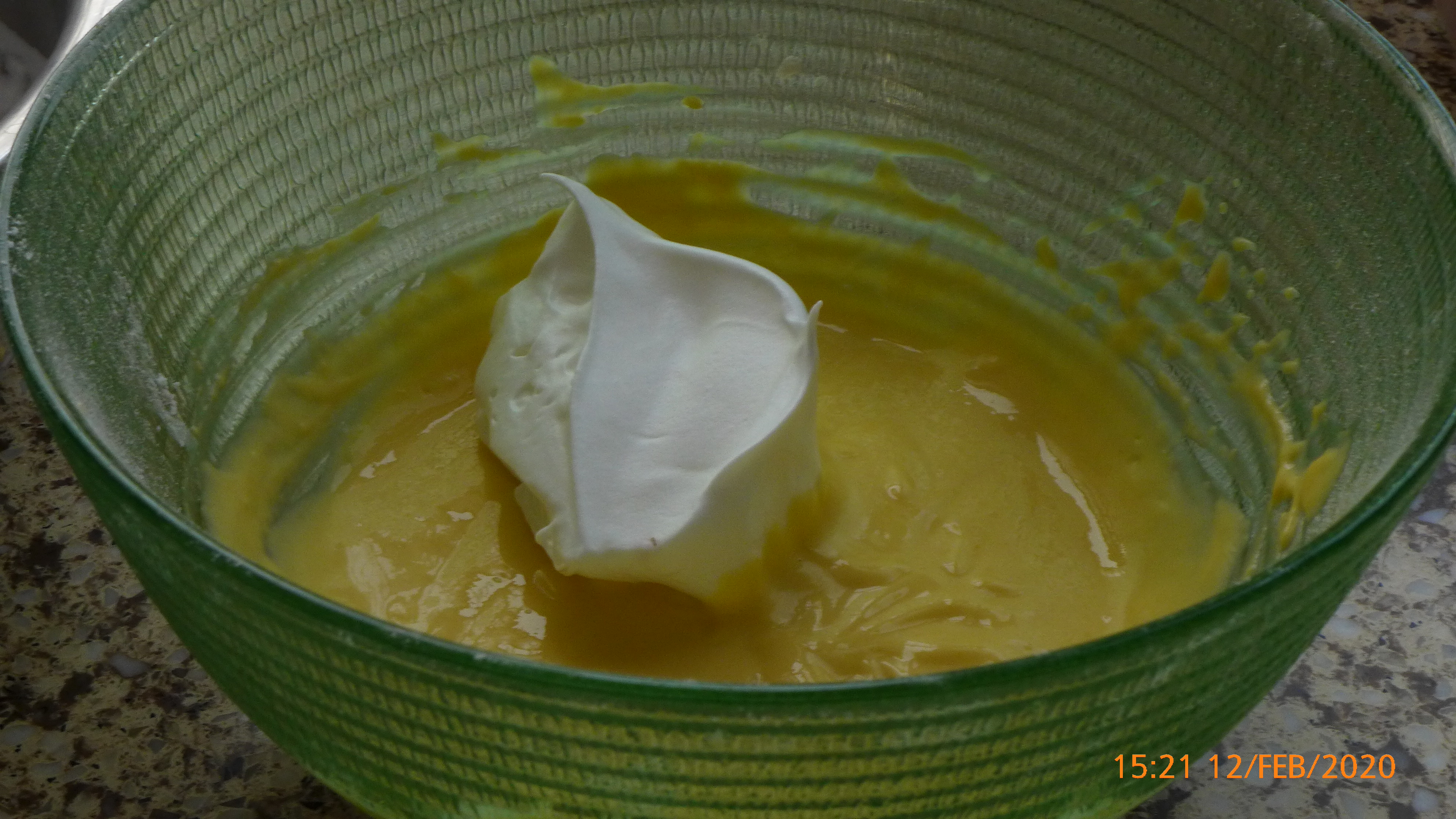 芒果酸奶蛋糕（无油低糖非水浴）的做法 步骤7